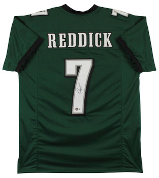 Haason Reddick Authentic Signed Green Pro Style Jersey BAS Witnessed