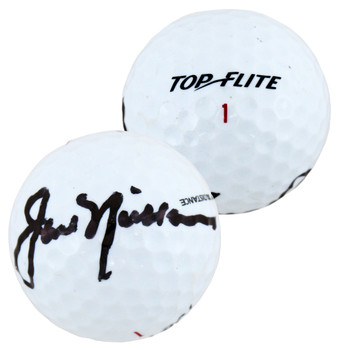 Jack Nicklaus Authentic Signed Top Flight 1 Golf Ball Autographed BAS #AB77971