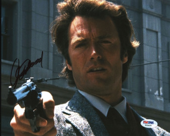 Clint Eastwood Dirty Harry Authentic Signed 8x10 Photo Autographed PSA #X03450