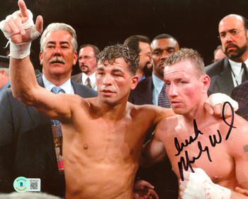 Boxing Micky Ward 'Irish" Authentic Signed 8x10 Photo Autographed BAS #BF06322