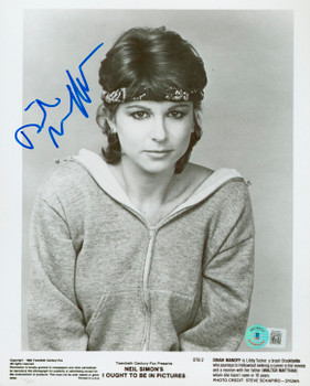 Dinah Manoff I Ought to Be in Pictures Signed 8x10 Photo BAS #BL81315