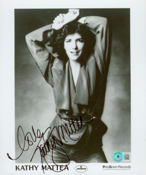 Kathy Mattea Country Musician "Love" Authentic Signed 8x10 Photo BAS #BL81310