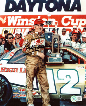 Bobby Allison NASCAR Authentic Signed 8x10 Photo Autographed BAS #BJ32683