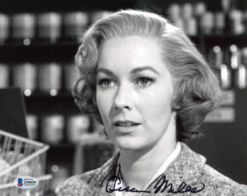 Vera Miles Psycho Authentic Signed 8x10 Photo Autographed BAS #Z99559