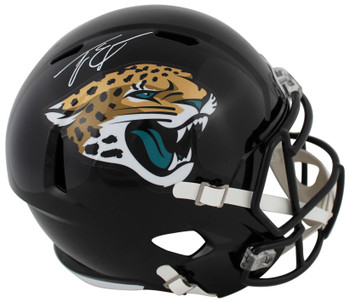 Jaguars Travis Etienne Jr. Authentic Signed Full Size Speed Rep Helmet JSA