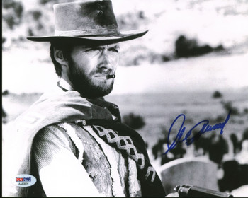 Clint Eastwood Good, the Bad & the Ugly Signed 8x10 Photo Auto 10! BAS #AC26964