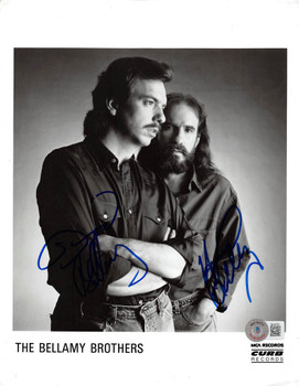 Howard Bellamy & David Bellamy Authentic Signed 8x10 Photo BAS #BL44751
