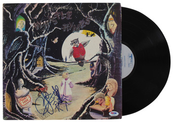 John Entwistle Signed Album Cover W/ Vinyl w Boris The Spider Sketch PSA #T66351