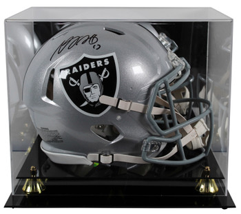 Raiders Davante Adams Signed Full Size Speed Proline Helmet W/ Case BAS Witness