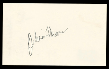 Julianne Moore Boogie Nights Authentic Signed 3x5 Index Card BAS #BL98444