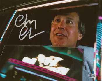 Chevy Chase Vegas Vacation Signed 11x14 Horizontal Car Window Photo BAS Witness