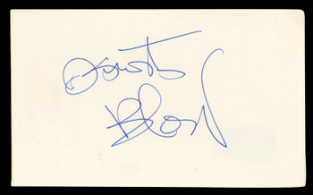 Kurtis Blow Musician Authentic Signed 3x5 Index Card Autographed BAS #BL96388