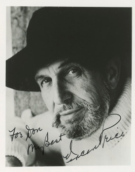 Vincent Price Edward Scissorhands "For Don" Signed 3.75x5 Photo BAS #BK43358