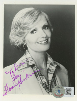 Florence Henderson The Brady Bunch "To Don Love" Signed 3.5x5 Photo BAS #BK43324