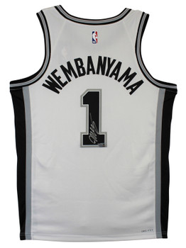 Spurs Victor Wembanyama Signed White Nike Association Edition Jersey Fanatics