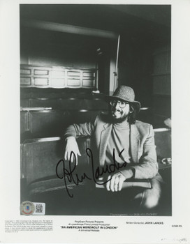 John Landis An American Werewolf in London Signed 8x10 Photo BAS #BL44528