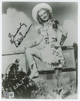 Dale Evans The Roy Rogers Show Authentic Signed 8x10 Photo BAS #BL44551