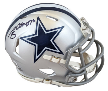 Cowboys Tony Casillas Authentic Signed Speed Mini Helmet BAS Witnessed