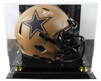 Cowboys Micah Parsons Signed STS II Full Size Speed Proline Helmet W/ Case Fan