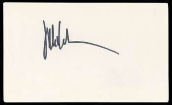 Josh Charles The Good Wife Signed 3x5 Index Card Autographed BAS #AD70402