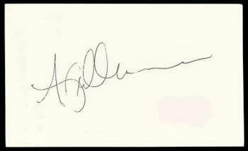 Apollonia Kotero Musician Signed 3x5 Index Card Autographed BAS #AD70401