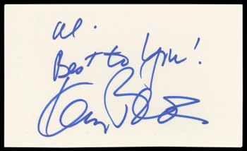 Karen Black The Great Gatsby "Best to you!" Signed 3x5 Index Card BAS #AD70413