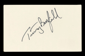 Timothy Busfield Thirtysomething Signed 3x5 Index Card Autographed BAS #AD70137