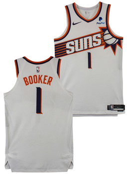 Suns Devin Booker Game Worn 11/19/23 Vs Utah White Nike Jersey Photomatched! RGU