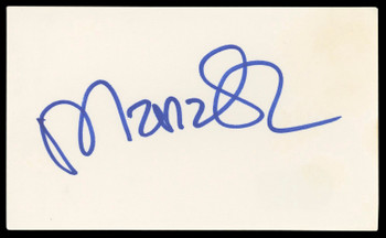 Maria Shriver Still Alice Authentic Signed 3x5 Index Card BAS #BM56915