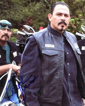 Emilio Rivera Sons Of Anarchy "Alvarez" Authentic Signed 8X10 Photo BAS #B13157