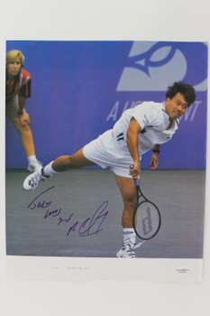 Michael Chang Tennis Signed Authentic 10X12 Magazine Photo JSA #G16191