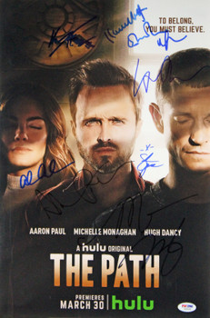 The Path (9) Monaghan, Paul, Kelly, Signed 12x18 Movie Poster PSA/DNA #AB08268