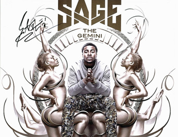 Sage the Gemini Rapper Authentic Signed 10.5x13.5 Photo Autographed BAS #B91348