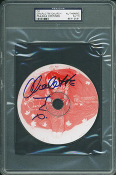 Charlotte Church Authentic Signed Dream A Dream Cd Autographed PSA/DNA Slabbed