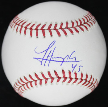 Rockies Jhoulys Chacin Signed Authentic OML Baseball Autographed PSA/DNA #T78411