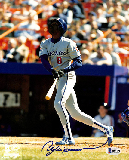 Andre Dawson Signed Chicago Cubs Hall of Fame Induction Day 8×10