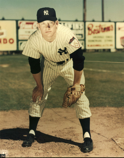 Yankees Mickey Mantle 8x10 PhotoFile Holding Bat On Legs Photo Un-sign –  Super Sports Center