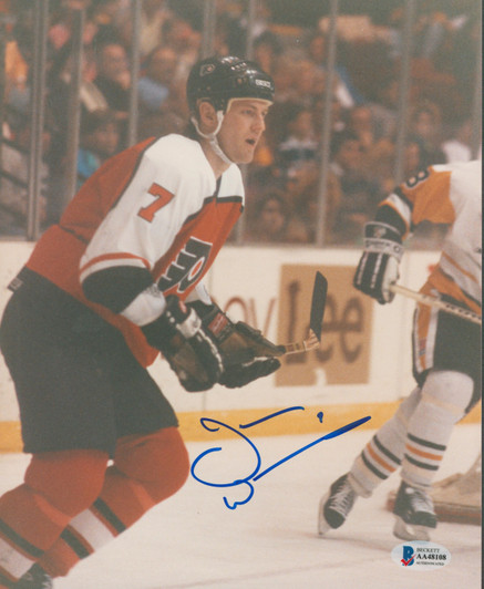 Autographed TIM KERR 8X10 Philadelphia Flyers Photo - Main Line Autographs