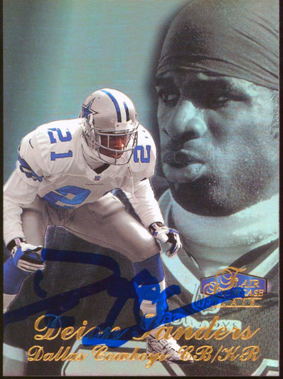 1997 Flair Showcase Row 2 #47 Deion Sanders - NM-MT