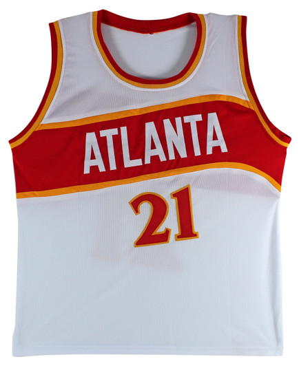 Dominique Wilkins Signed Atlanta Hawks Jersey Inscribed HOF 06 (Beck –  Super Sports Center