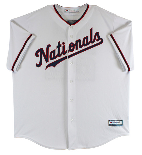 Ronald Acuña Jr. White Majestic Jersey