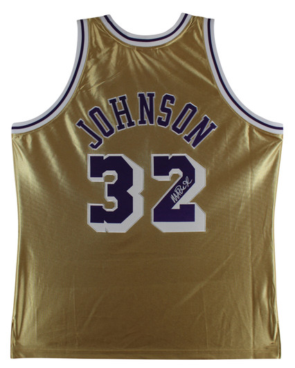 Sold at Auction: Allen Iverson Signed Gold M&N 75th Anniversary Jersey  Inscribed The Answer HOF 2K16 (Beckett COA)