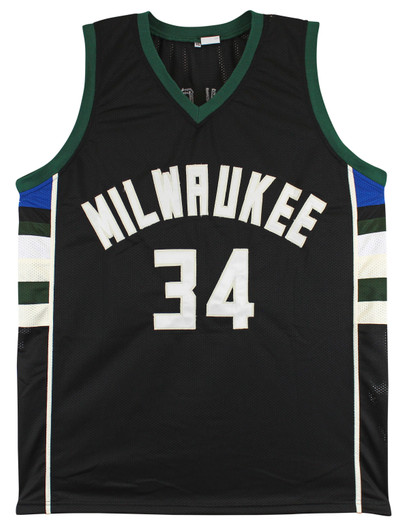 GIANNIS ANTETOKOUNMPO Bucks Autographed City Edition Authentic Jersey  BECKETT