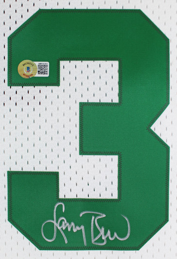 Press Pass Collectibles Celtics Larry Bird Signed 1985-86 White Mitchell & Ness Jersey BAS #X71276