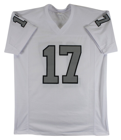 Davante Adams Autographed Las Vegas Custom Silver Football Jersey - BAS