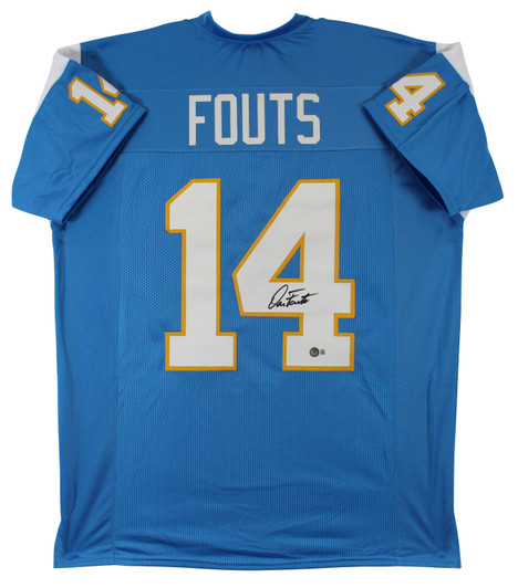 3) Fouts, Winslow & Joiner Signed Blue TB Pro Style Jersey BAS Witnessed