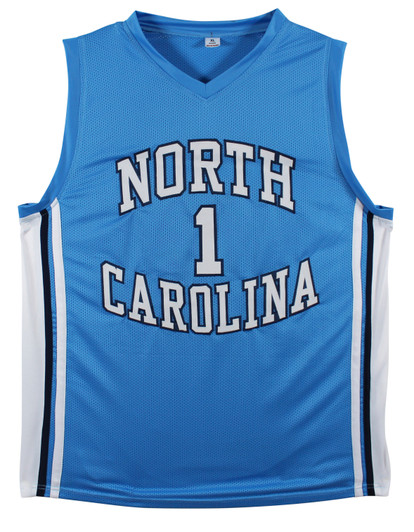 North Carolina Javonte Williams Signed Light Blue Pro Style Jersey