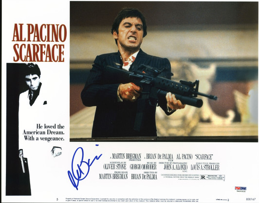 Al Pacino Scarface Signed 11x14 Vertical Photo Auto 10 Psadna Itp 5a00528 4344