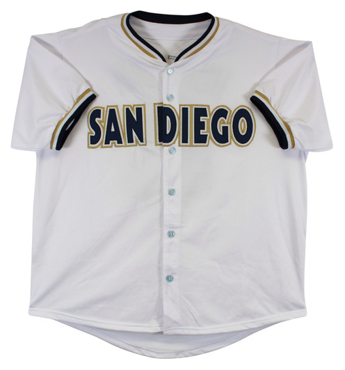 Trevor Hoffman Autographed San Diego Custom Navy Baseball Jersey - BAS