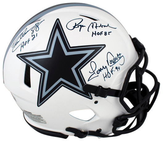 Dallas Cowboys #12 Roger Staubach and #33 Tony Dorsett Photograph by Donna  Wilson - Pixels